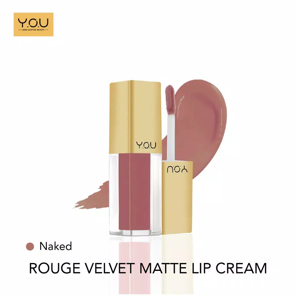 YOU THE GOLD ONE Rouge Velvet Matte Lip Cream 4.5 g [ Quick Dry and Non-transfer / Long-lasting ]-1
