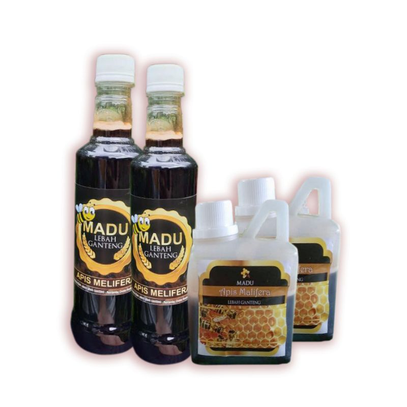 

Madu asli murni lebah ganteng afis melifera (300gr,500gr,1000gr)