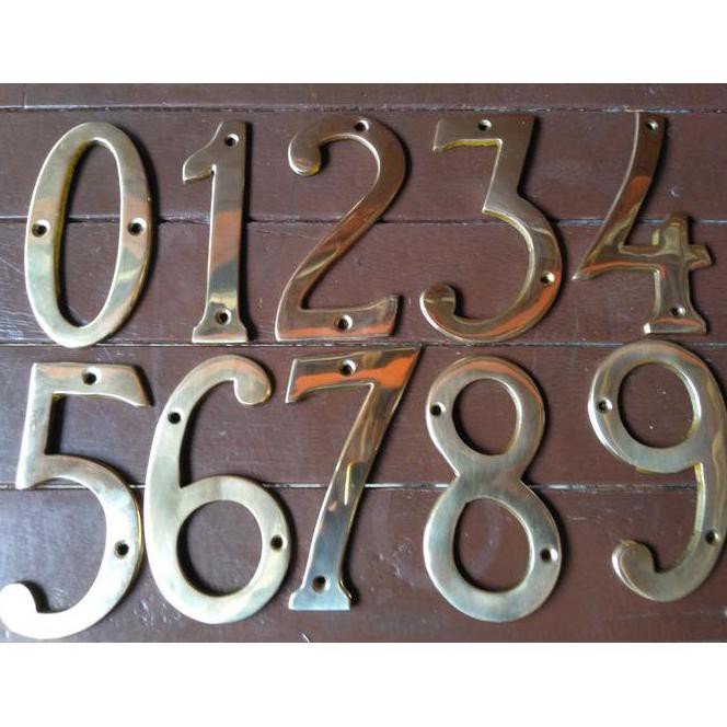 Nomor huruf plat rumah kantor kuningan/nomer plat rumah kantor Terbaik