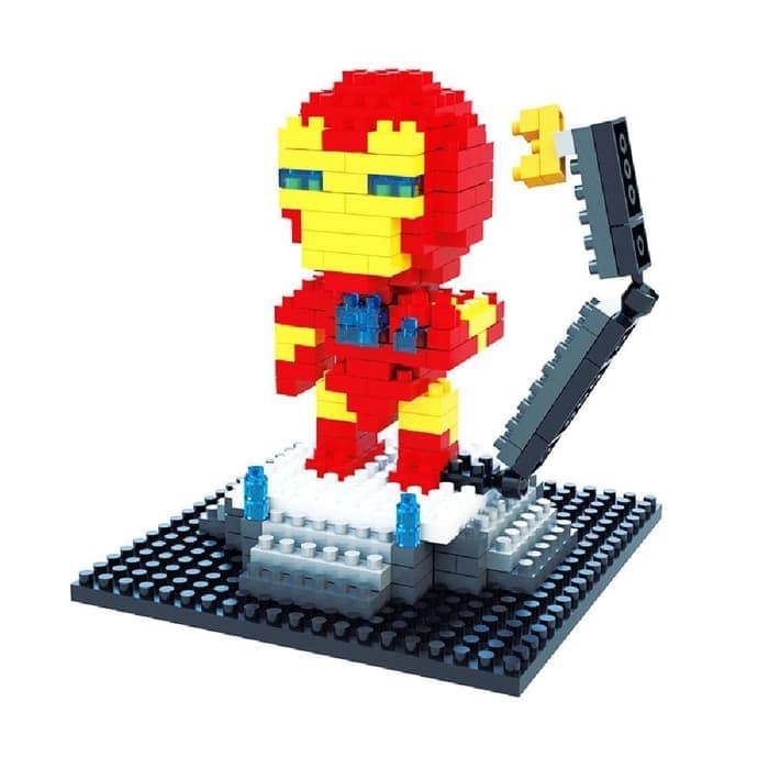 Weagle 2253 IRON Man Marvel MCU PREMIUM Nano Block Mini Lego