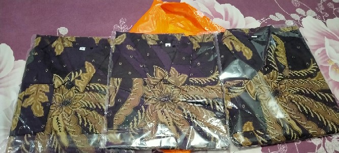 Godongan Kemeja Batik Pria Lapis Furing Katun Primisima Batik Solo