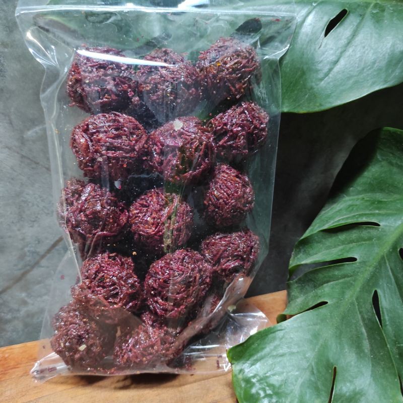 Kremesan /Grubi KR rasa coklat dan ubi ungu