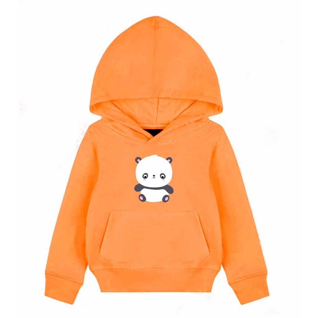 Hoodie Anak Hello Panda Sweater Pakaian Fleece M - XL