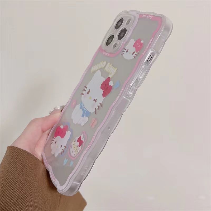 Soft Case Desain Kucing Untuk IPhone 13pro 12promaxSE2 2020 / 11 Pro MAX / 6S / 7 / 8plus / XR