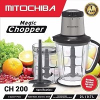 Food Chopper CH200 / Kapasitas 2 Liter / Mitochiba Resmi