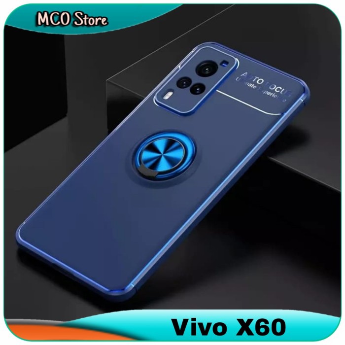 Casing Vivo X60 X 60 Soft Case Flat Iring Silikon Cover