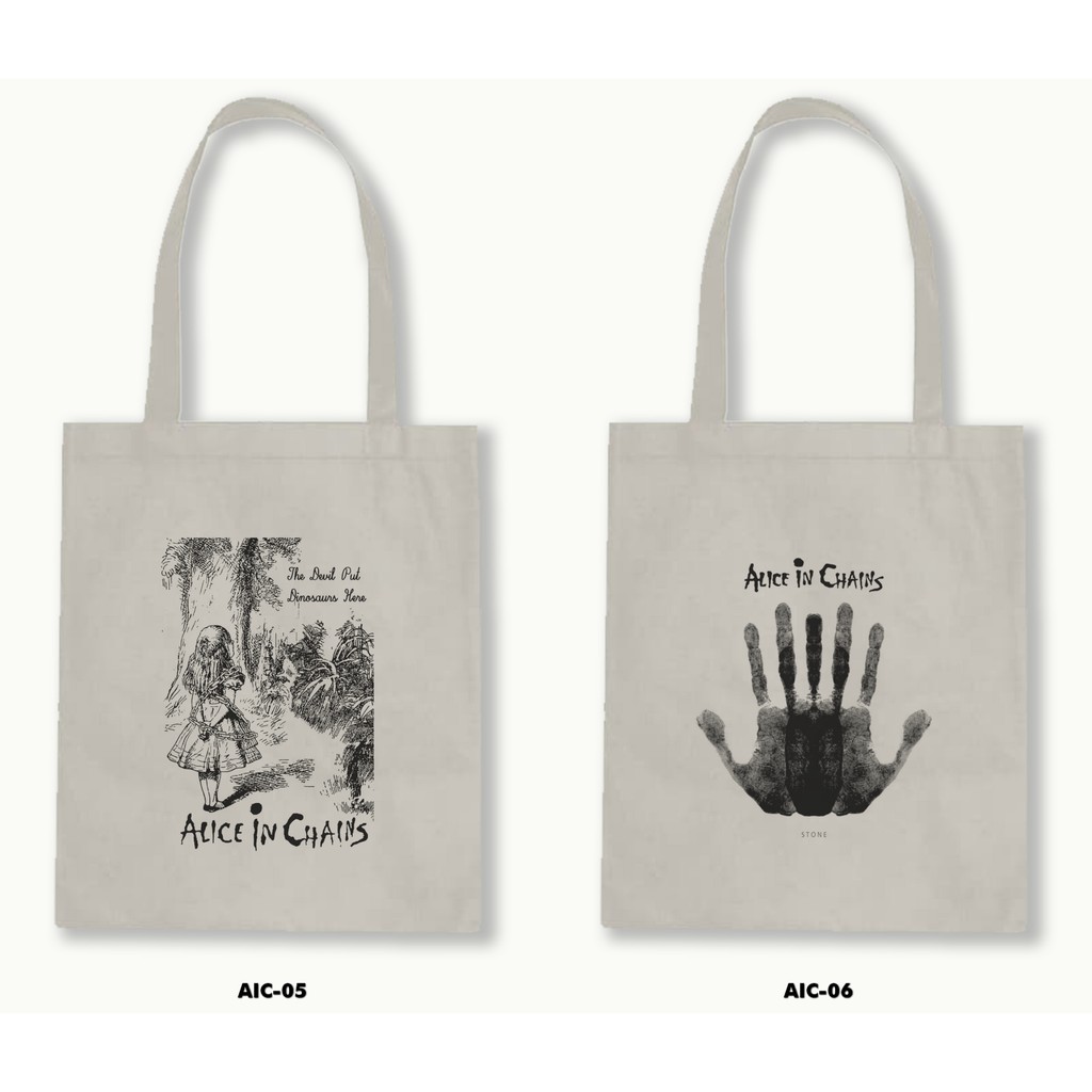 TOTE BAG BLACU - ALICE IN CHAINS