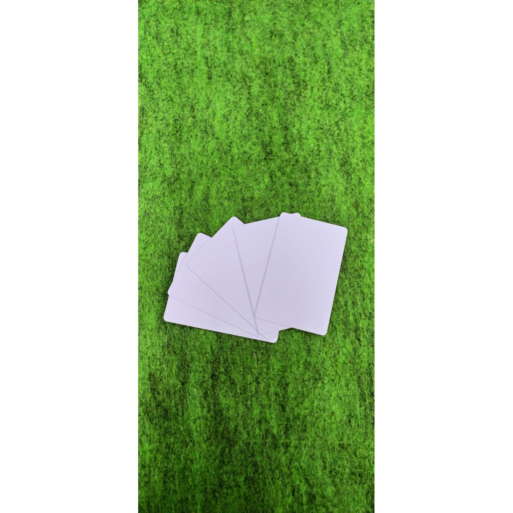 

PVC Inkjet Printable uk 5.4 x 8.6 cm Kartu Pvc Polos Blank Card PVC ID Card PVC