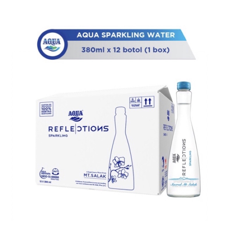 

Aqua Reflection Sparkling Water 380ml