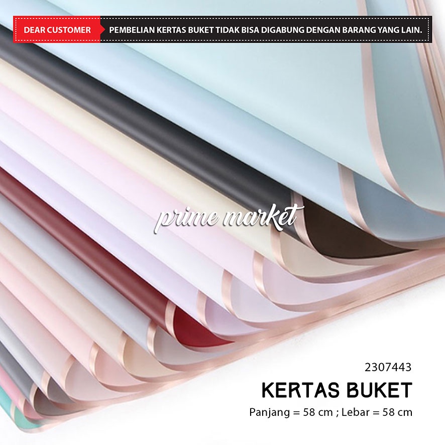 

Kertas Buket Les Emas / Kertas Cellophane / Kertas Buket Bunga Flower Wrapping (2307443)