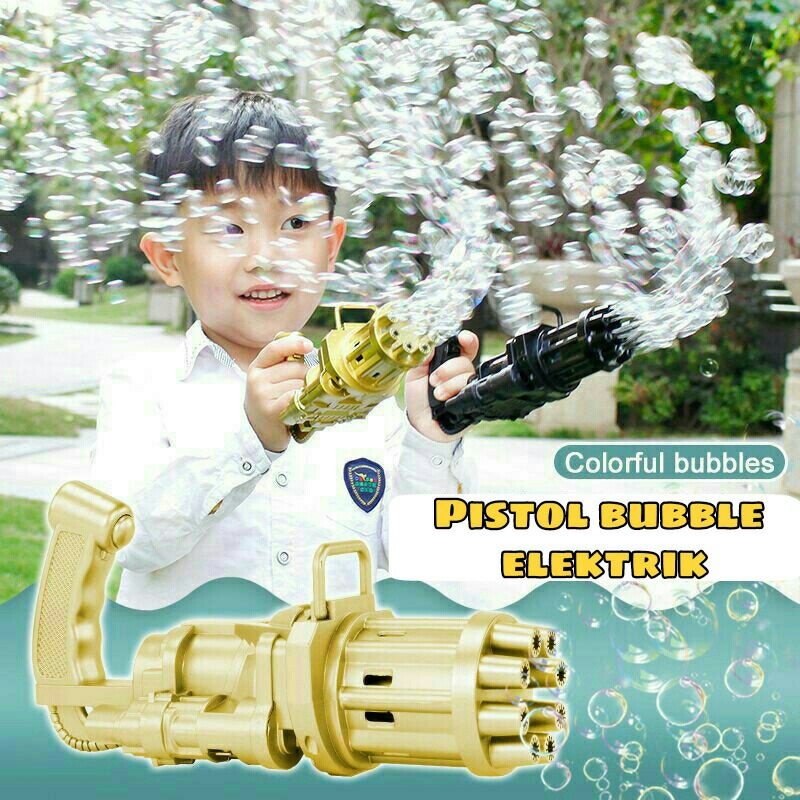Mainan Gelembung | Pistol Gelembung | Bubble Gun