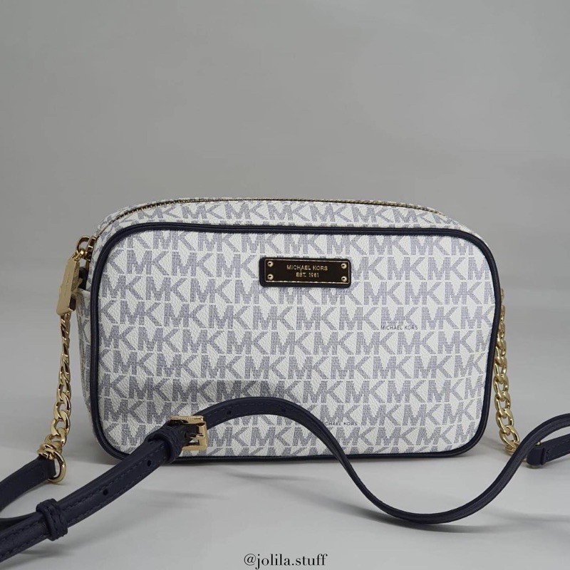 michael kors kelsey signature east west small crossbody