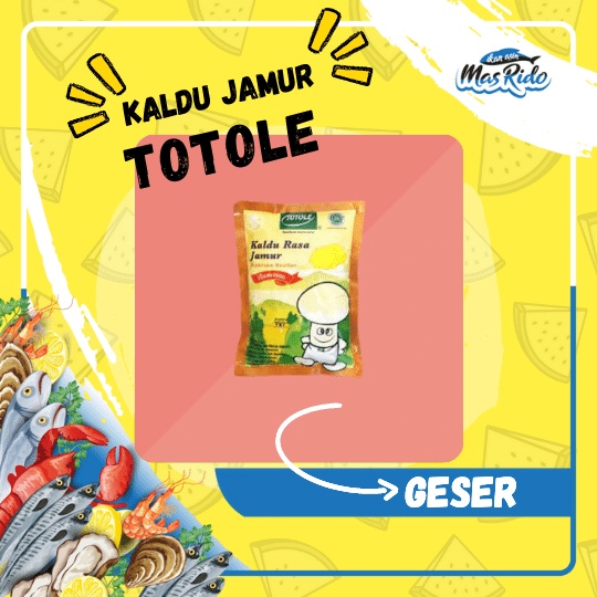 

Kaldu Jamur Totole Penyedap Kaldu Jamur Non Msg Halal Murah Praktis