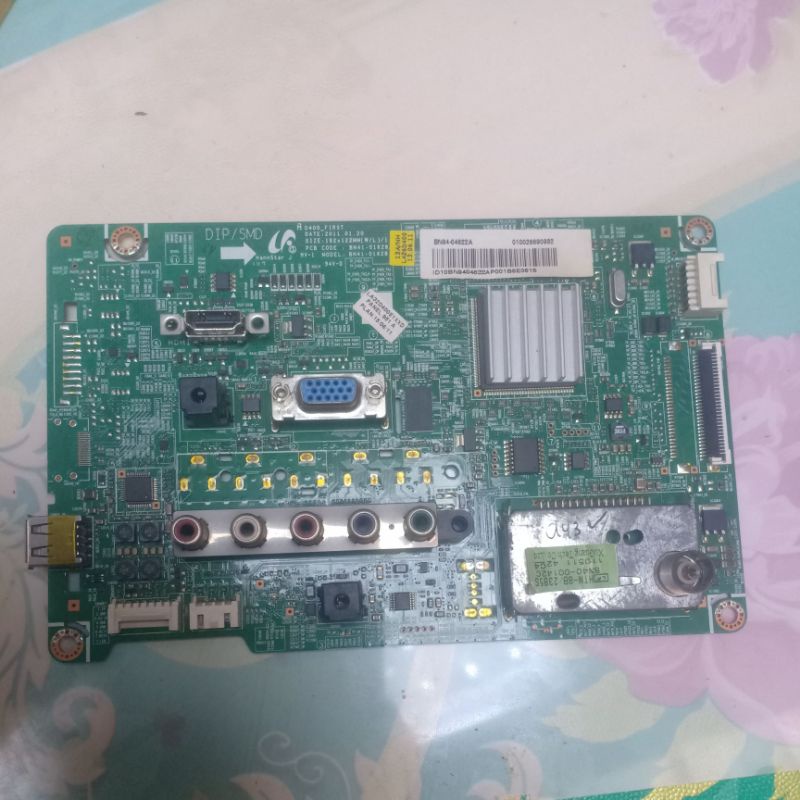 MB MAINBOARD MOTHERBOARD MESIN MOBO MODUL TV LED SAMSUNG LA32D400E1 LA 32D400E1 32D400 LA32D400 32D 
