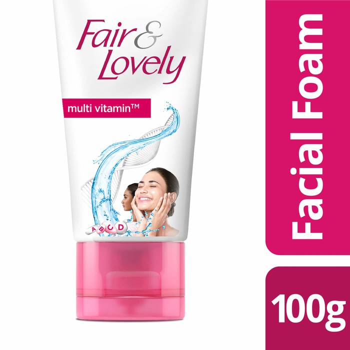 Fair & Lovely Fairness Facial Foam 100g Unilever