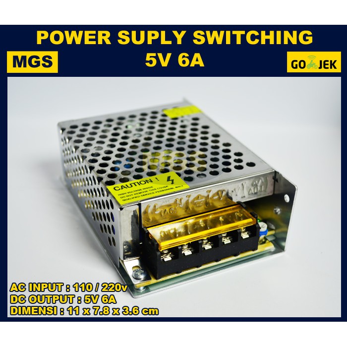 Power Supply Switching 5v 6A