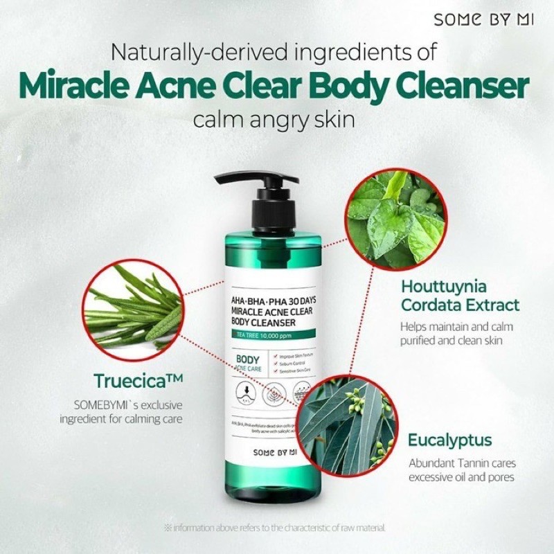 Jual SOMEBYMI AHABHAPHA 30 DAYS MIRACLE ACNE CLEAR BODY CLEANSER