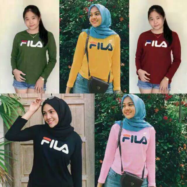 Baju wanita FILA lengan panjang