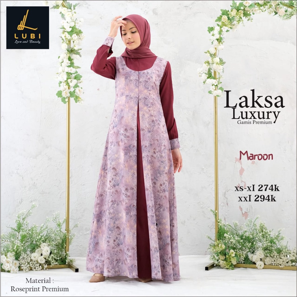 New Arrival Gamis Laksa ||Lubi