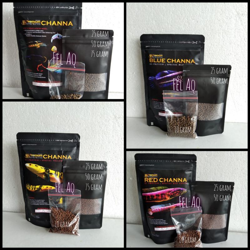 Pelet Premium 88 Pakan Ikan Yellow Channa Red Blue Cichlid Exclusive Chana Ciklid Pulchra Maru Ys Ba