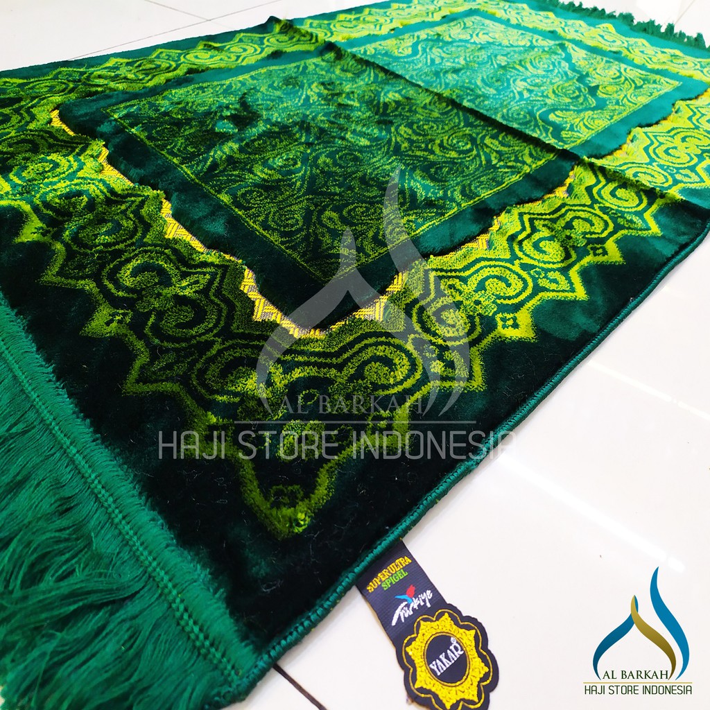 Sajadah Turki | Sajadah Yakar Bulu Tebal Premium