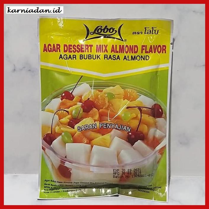 

RAGA-RAGA- BUBUK PUDDING ALMOND / AGAR BUBUK RASA ALMOND / LOBO / DESSERT -GNIDUP-NAHAB.