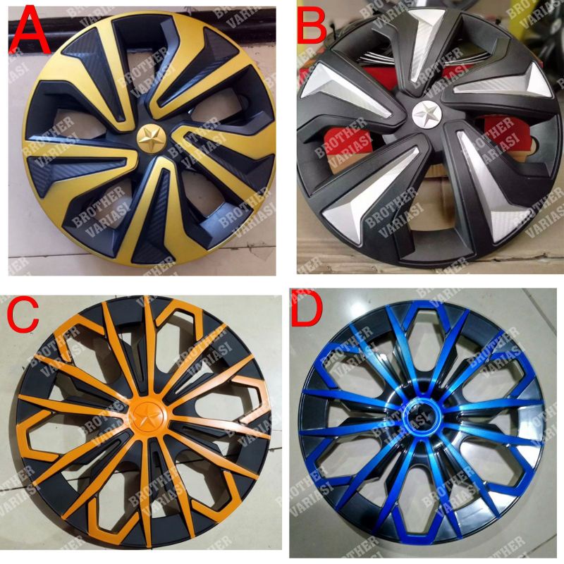 Dop Velg Mobil Universal Wheel Ring 13 14