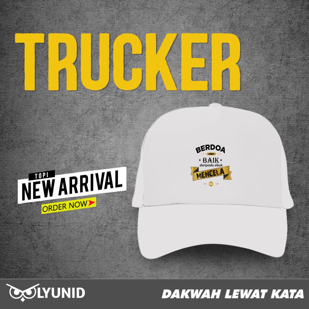 Topi Dakwah Topi Trucker Topi Islami Topi Distro Trend