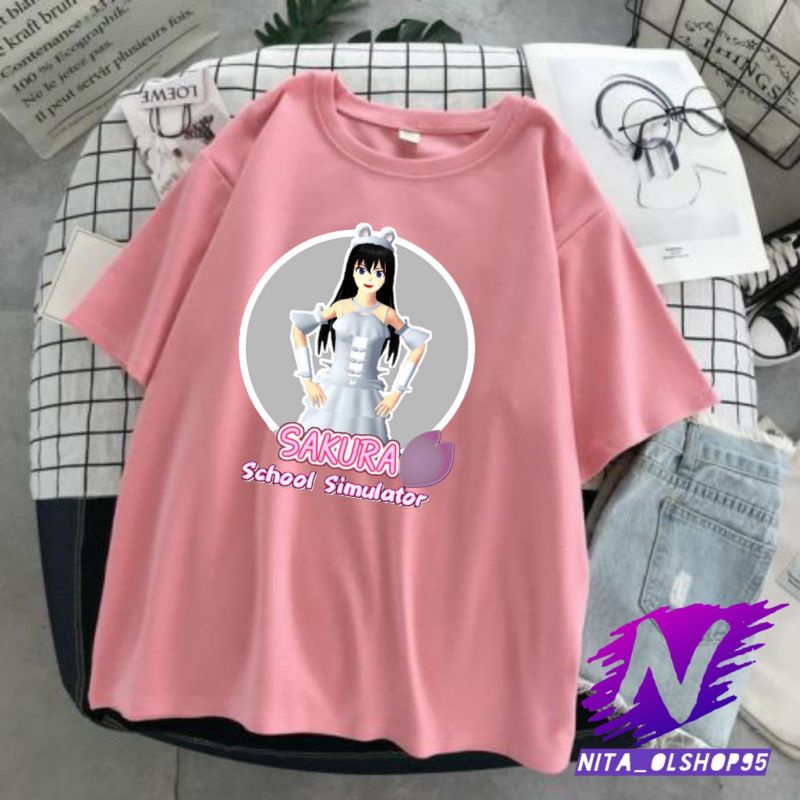 kaos anak sakura school simulator terbaru gratis nama kaos anak sakura