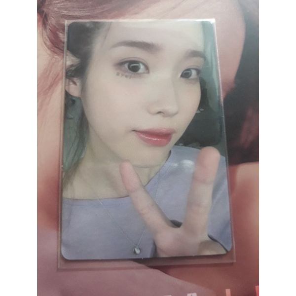 PHOTOCARD IU PC ALBUM LILAC Bylac hylac