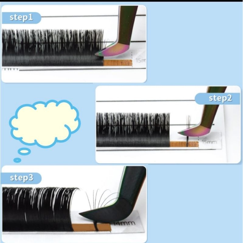 NAGARAKU AUTO FAN INSTANT BLOOM LASHES FAST FANNING EYELASH