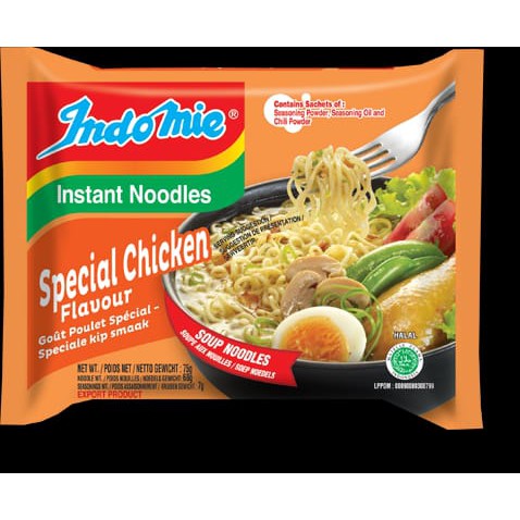 INDOMIE AYAM SPESIAL INSTAN HALAL 68GR MI SPECIAL ISI 40 PCS MIE KUAH