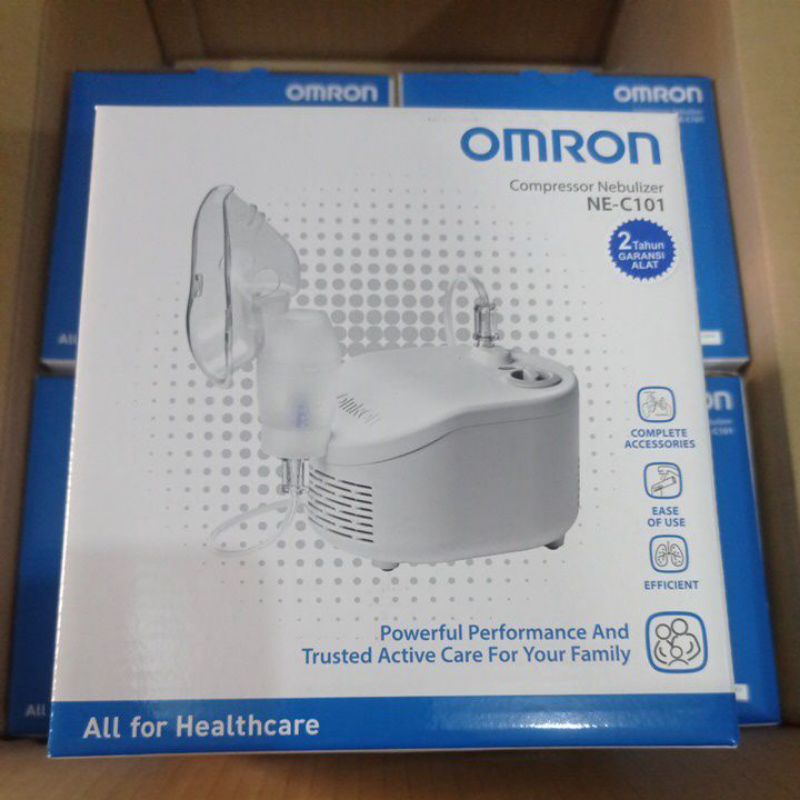 Nebulizer Omron Nec101 Alat Uap Nebuliser Garansi 2tahun