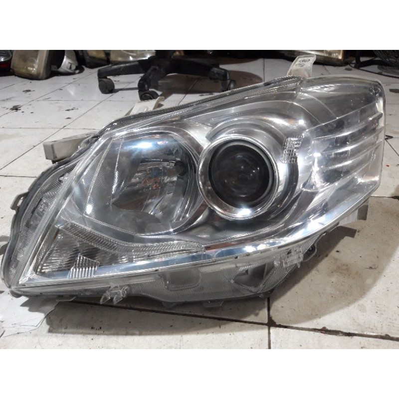 headlamp lampu depan toyota camry 2010 model biasa