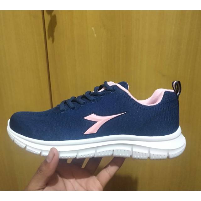 SEPATU DIADORA ENTRA NAVY PINK ORIGINAL