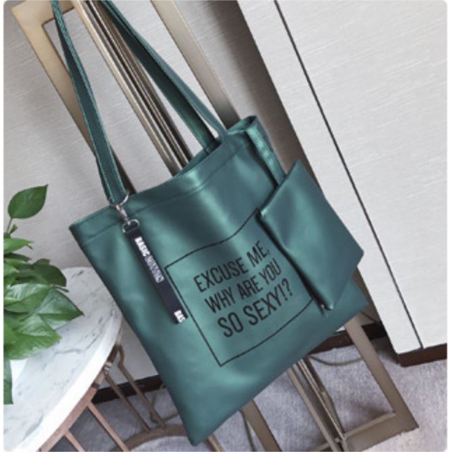 TSC - Tote Bag Pu Import Murah