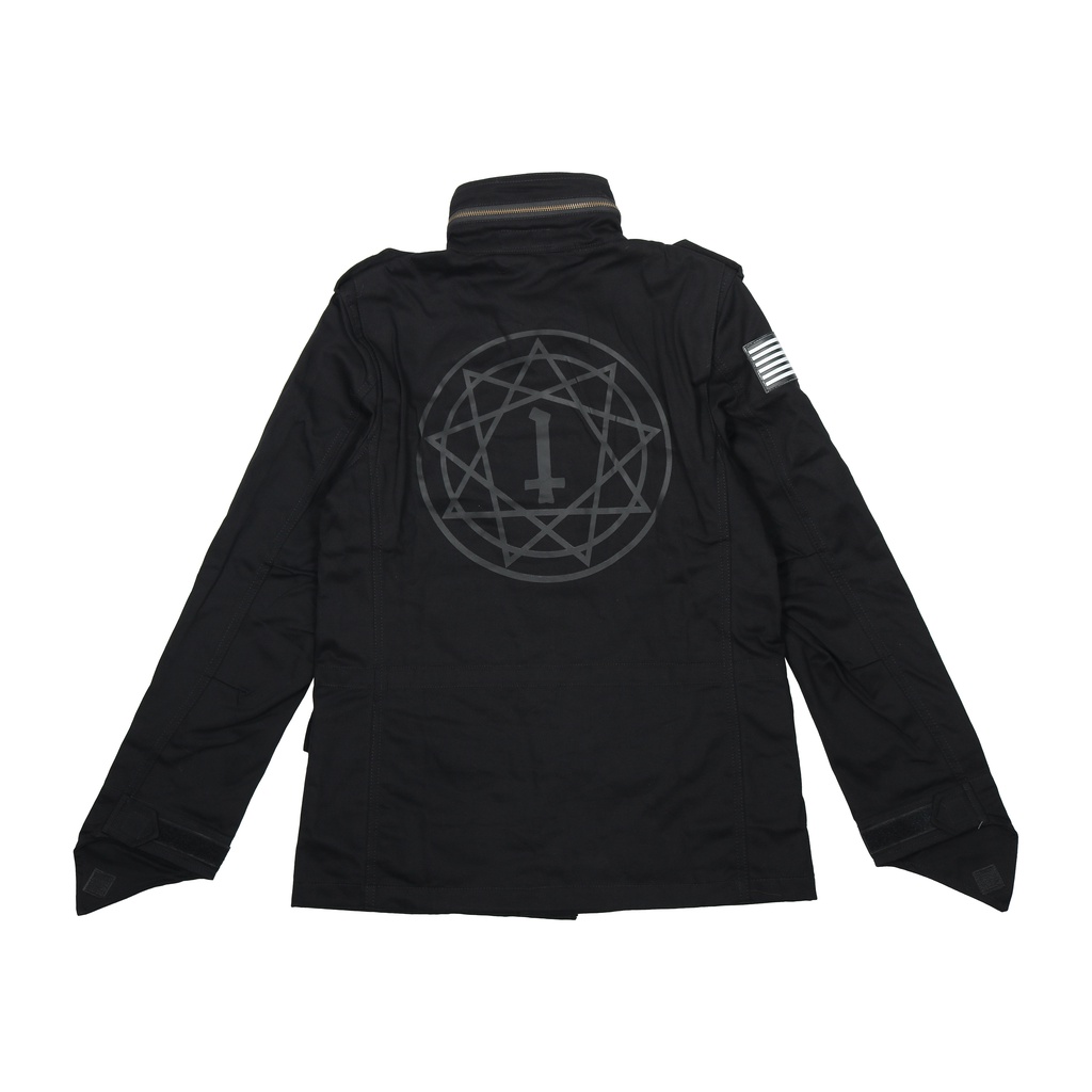 Heretic - M65 Jacket - Black Pentagram