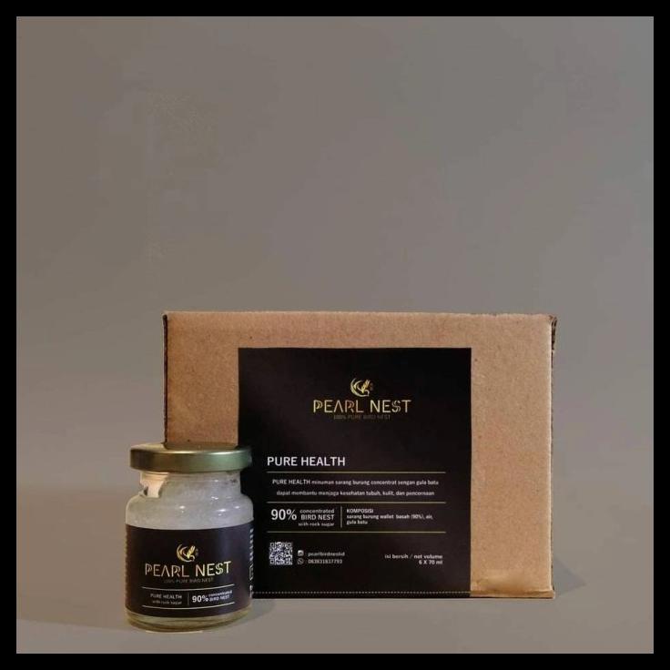 

DISKON TERBATAS !!! 5 X 70 ML PEARL BIRDS NEST CONCENTRATE 90% SARANG BURUNG WALLET TERLARIS