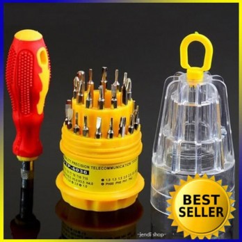 PROMO!!! Obeng set multi 31 in 1 Screwdriver Handphone Elektronik Hp Laptop