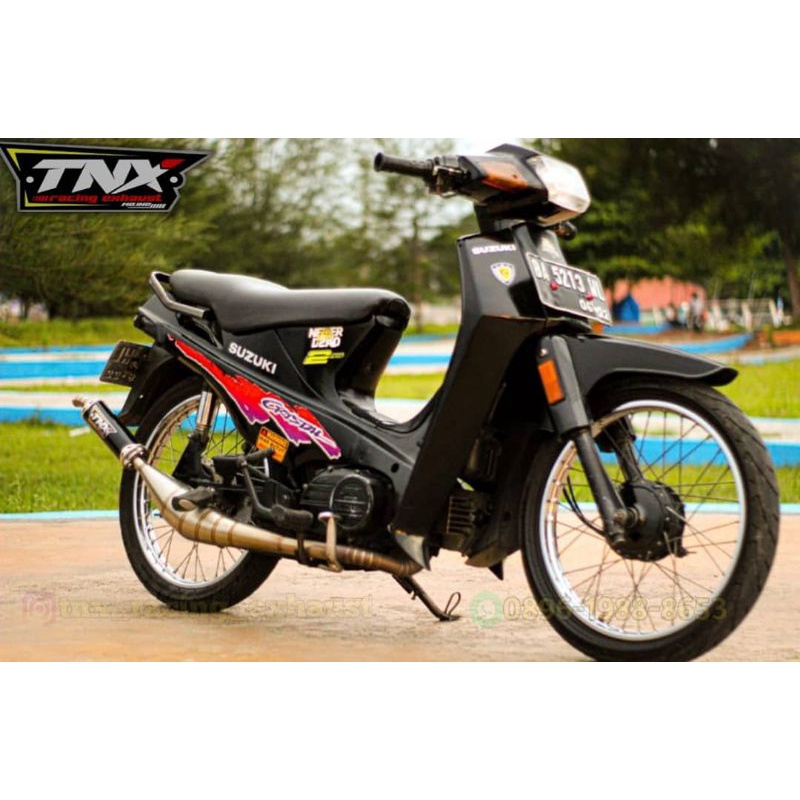 Striping Lis Sticker Standar Ori Suzuki Crystal Striping Crystal Sticker Crystal