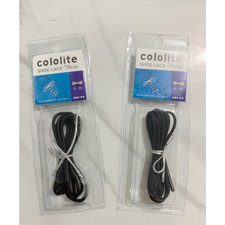 Ktmstore Tali Sepatu Hitam Shoe Lace 70cm PREMIUM SHOE CARE Cololite 0014