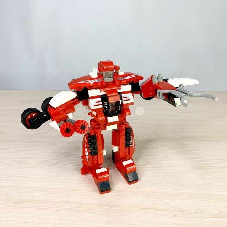 ✩➶ Miniso mecha series 2in1 Savage King General Thousand Star lego building block Kirim Langsung