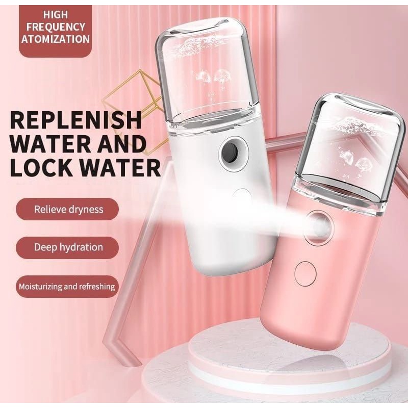ALAT PELEMBAB WAJAH UAP SEMPROTAN WAJAH SPRAY MINI PORTABLE