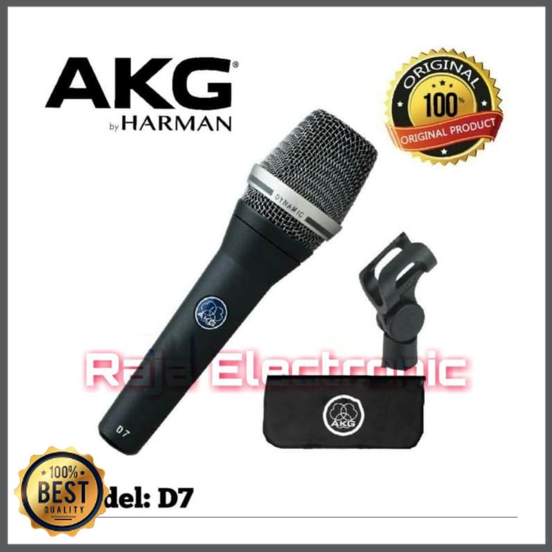Mishad Shop -  Microphone Mic Kabel AKG D7 Original AKG D 7 Garansi Resmi. GU-5117-1722