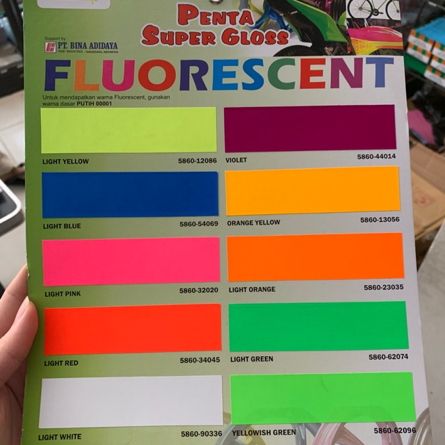 

Penta fluorescent 1/4