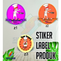 

stiker label BAHAN VINYL/Kisscut/Glossy/Doff/Transparan