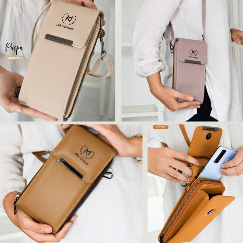 Moonzaya - Puspa Phone Case by Moonzaya Tas HP Selempang Quality Premium LIMITED EDITION