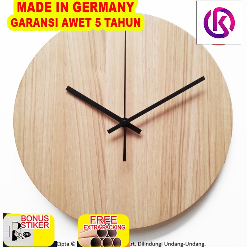 

Murah Jam Dinding Unik Artistik - BasicMaple Wall Clock