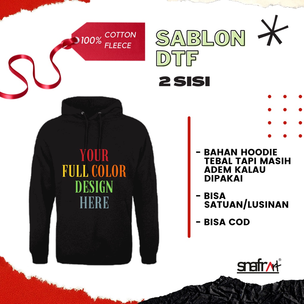 HOODIE CUSTOM FULL COLOR SABLON DTF 2 SISI