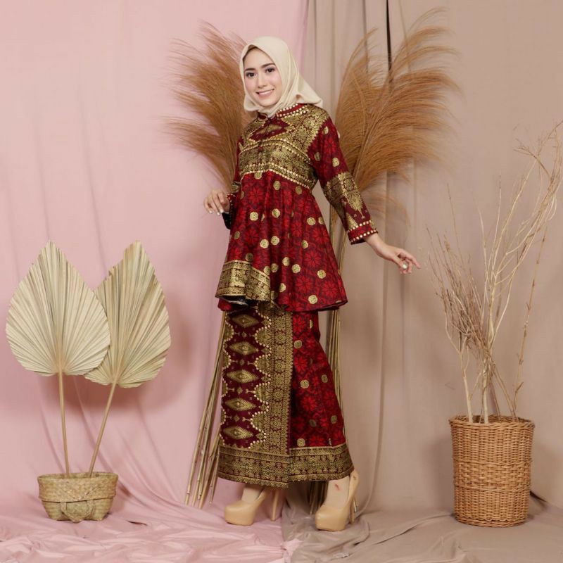 Setelan wanita batik songket palembang Shopee Indonesia Setelan wanita batik songket palembang Shopee Indonesia